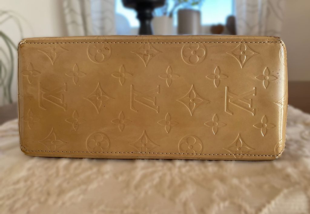 Louis Vuitton Vernis Leder vorher