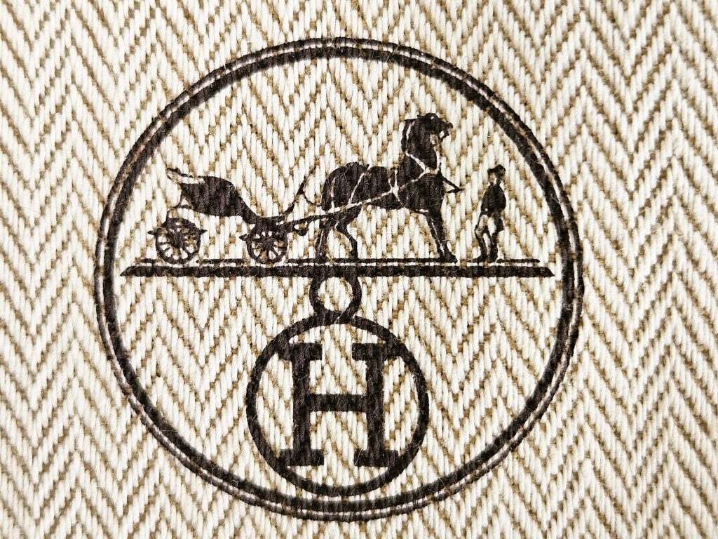 Hermes Staubbeutel Logo