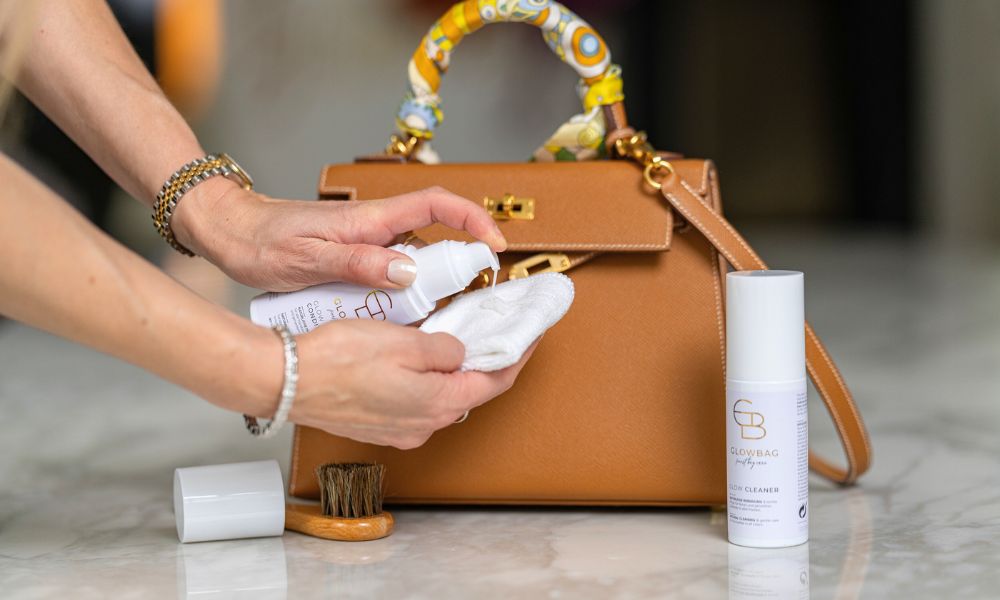 Reinigung und Pflege Hermes Tasche mit Glowbag
