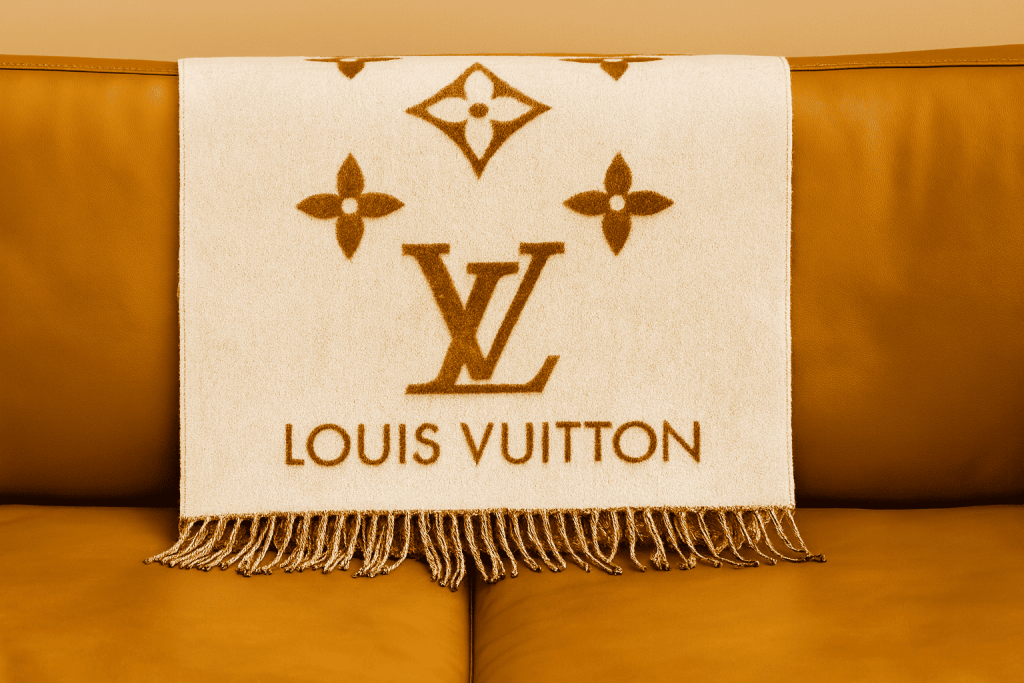 Louis Vuitton Reykjavik Schal beige Clair