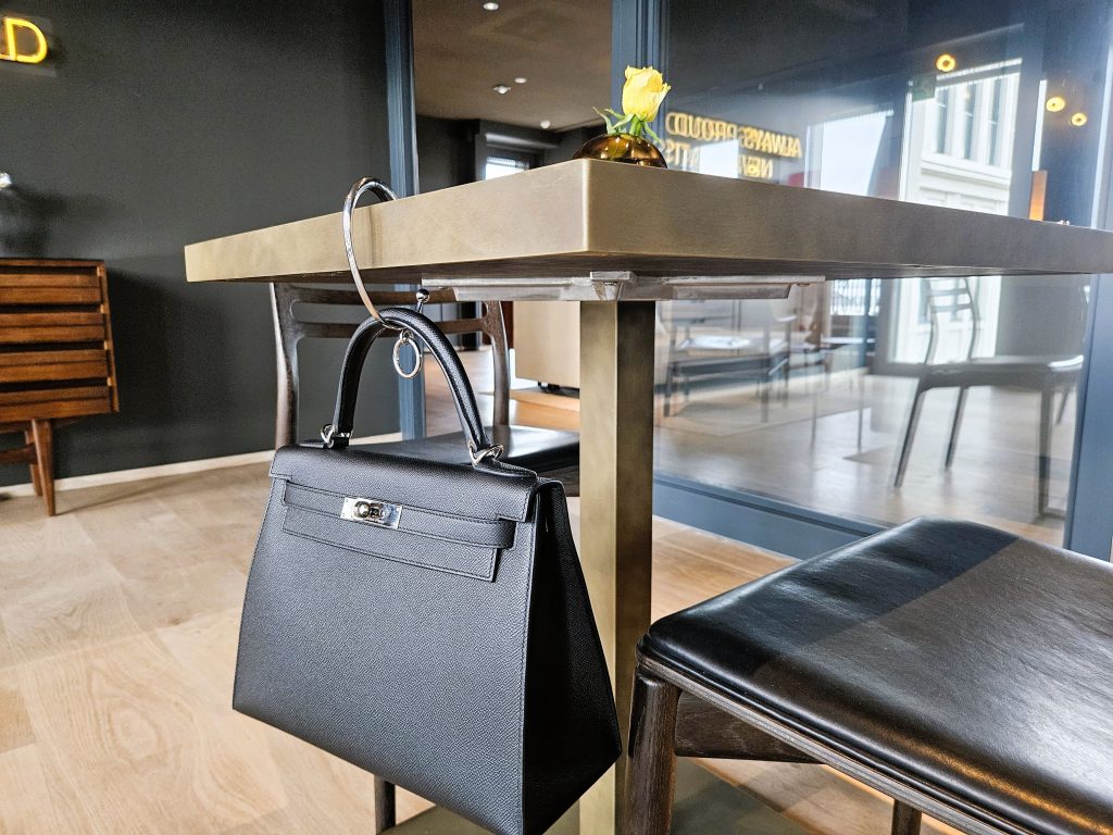 Hermes Kelly noir Sellier