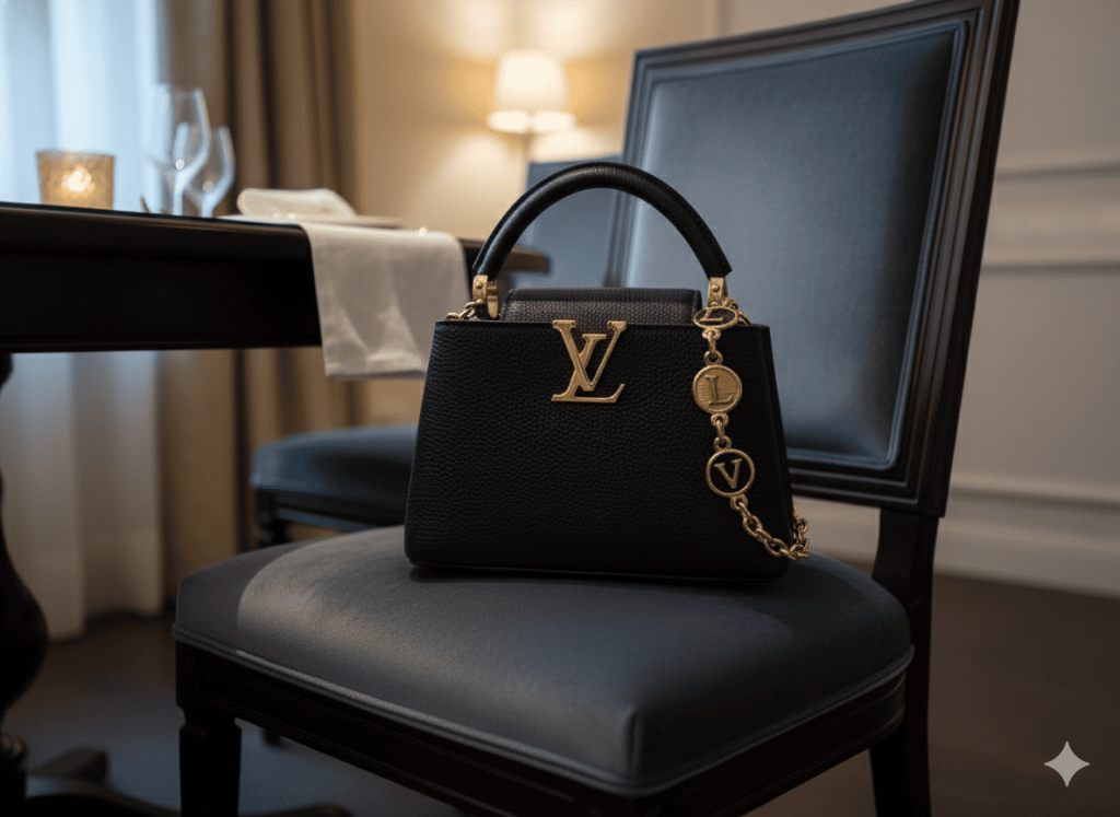 Louis Vuitton My Capucines schwarz