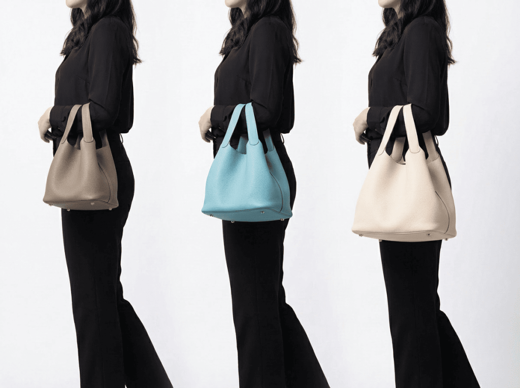 Größenvergleich Picotin 18, 22, 26