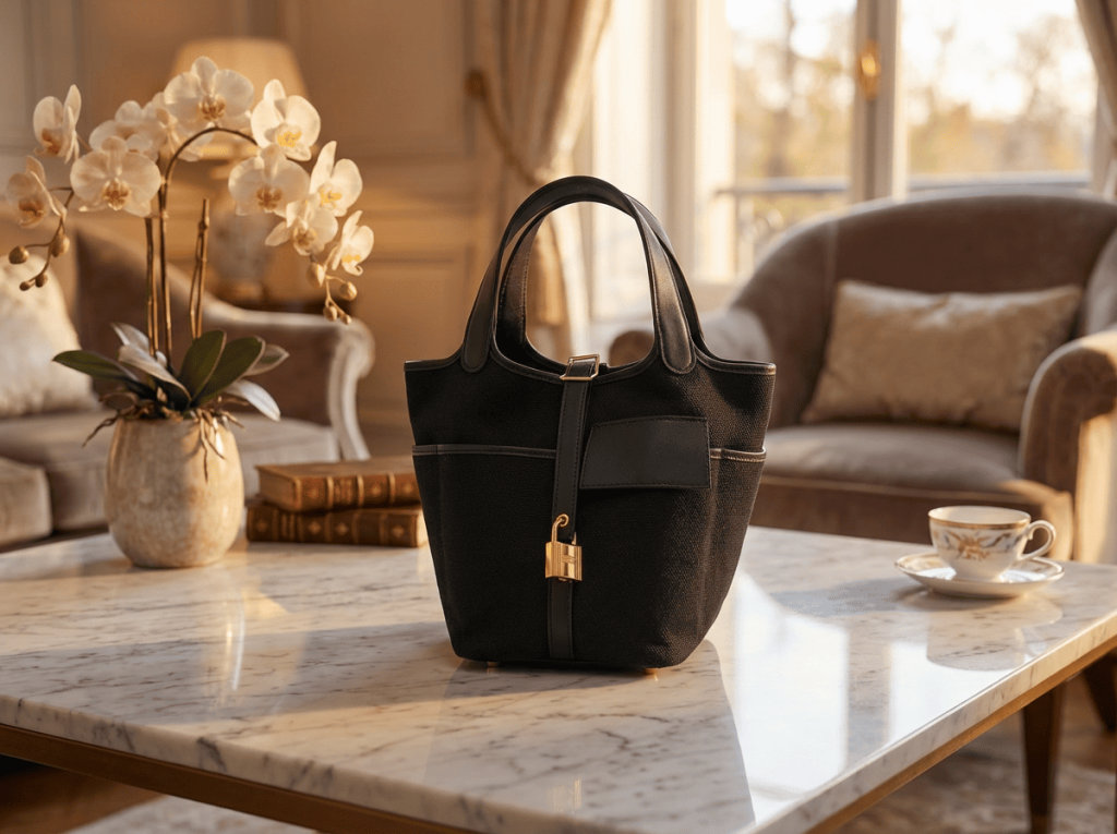 Hermes Picotin noir Cargo