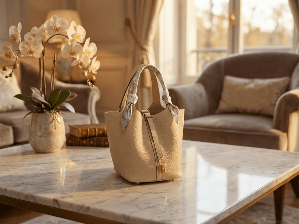 Hermes Picotin 18 Trench goldene Hardware