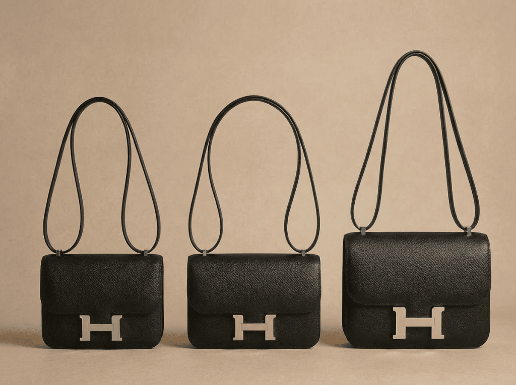 Hermes Constance Größenvergleich